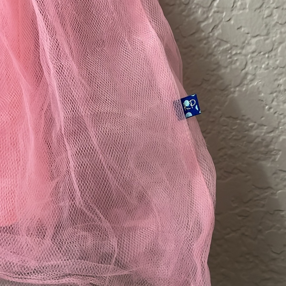 Kickee Pants Kids pink dress with tulle skirt and cupcake embroidery size 3T - Picture 4 of 8